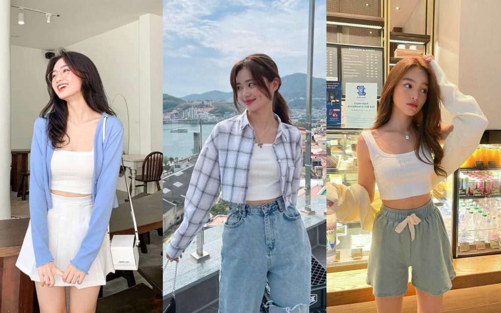 inspirasi outfit musim panas